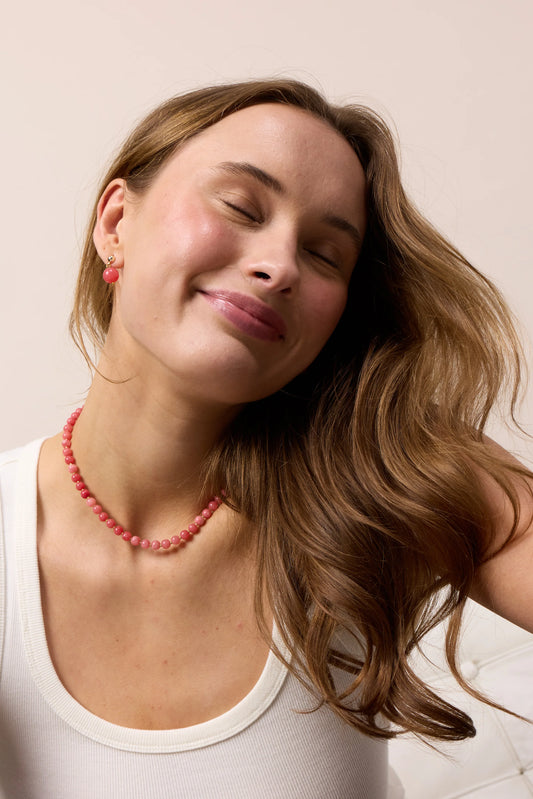 Soï - Hailey Redstone Quartz Halskæde