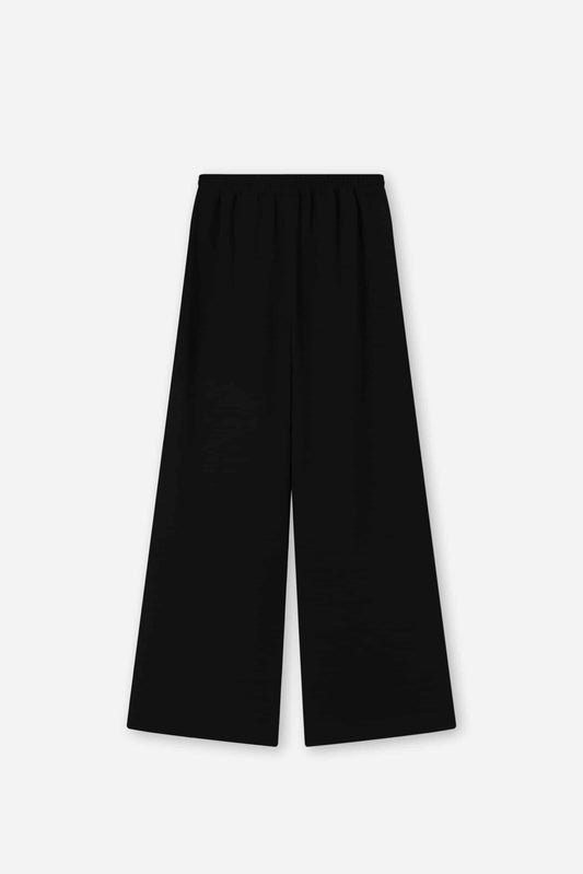 MKDT - Palmira Crepe Georgette Pants, Black