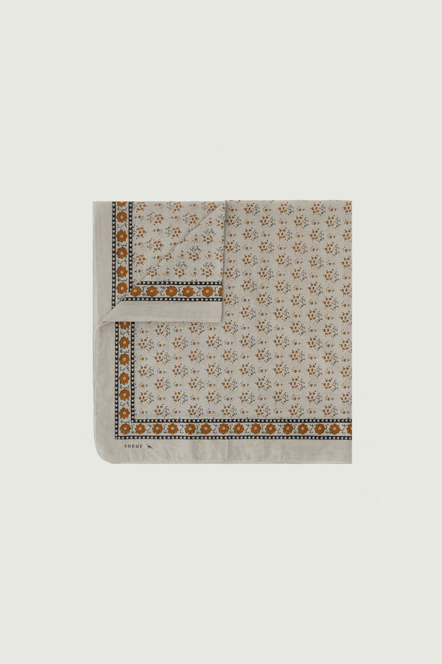 Soeur Paris - Foulard Classiq Scarf, Grey/Brown
