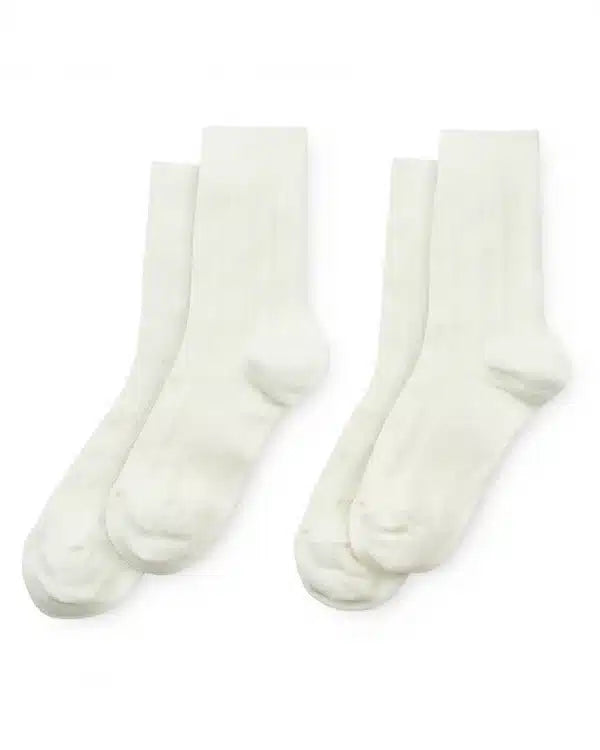 Gorridsen - Camelia 2-Pack Socks, Ivory