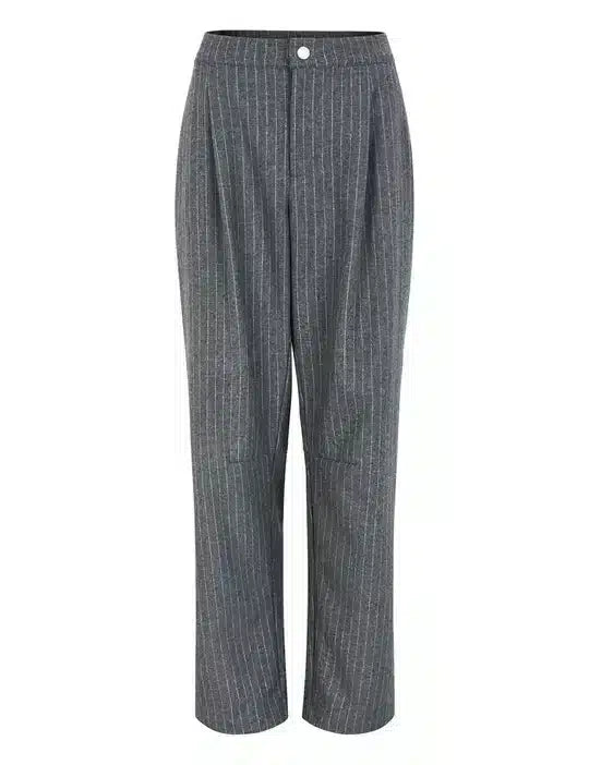 Esmé Studios - ESHera Wool Pants GRS, Gray Melange