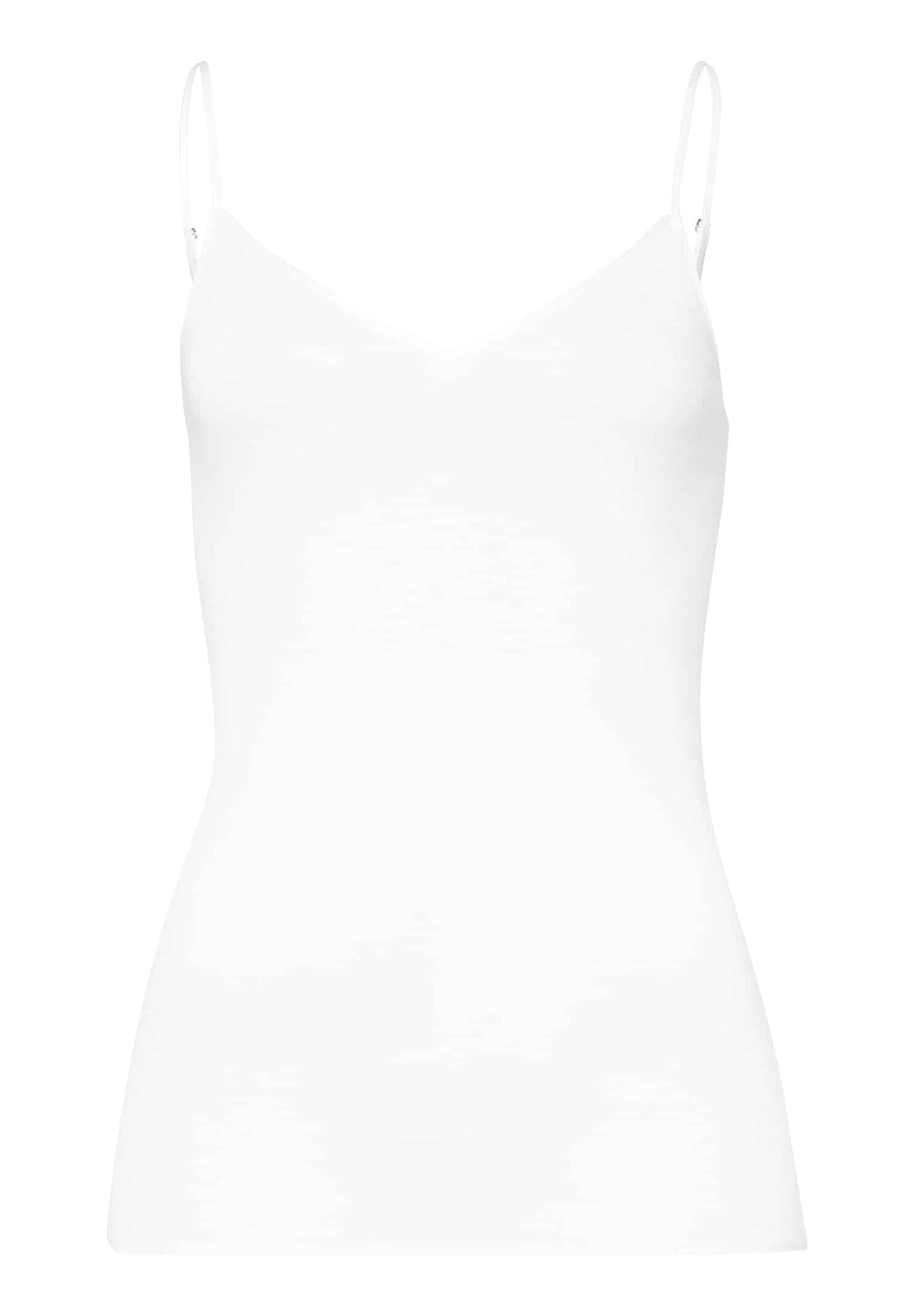 Hanro - Spaghetti Top Cotton, White