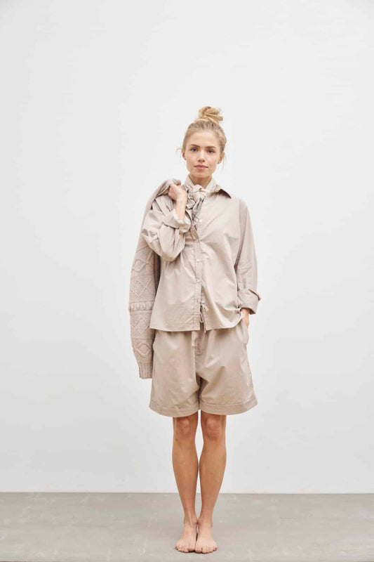 Care by me - Laura Classic Shirt, Sand