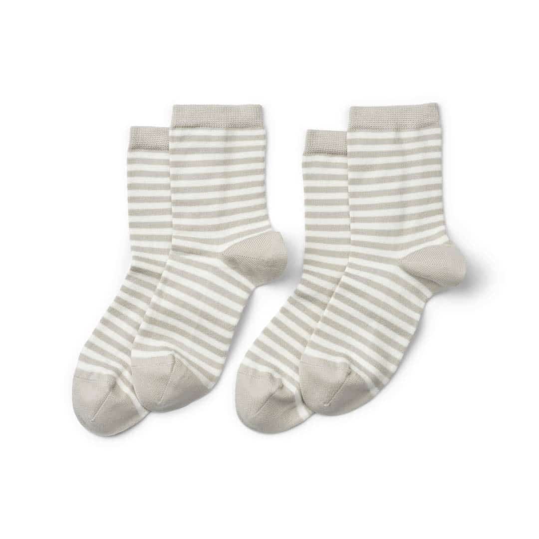 Gorridsen - Mimosa 2-Pack Socks, Pearl/Ivory