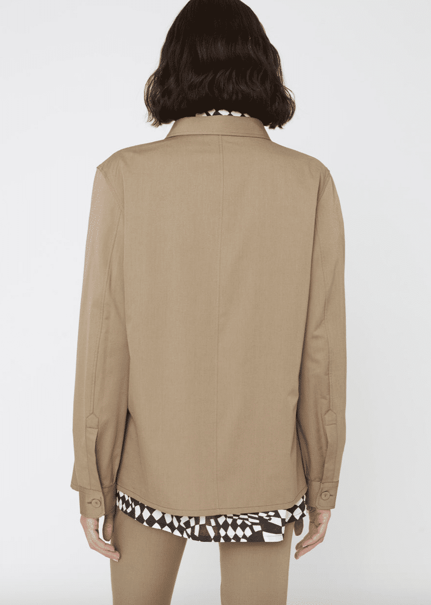 Hope - Messenger Shirt, Hazelnut Brown