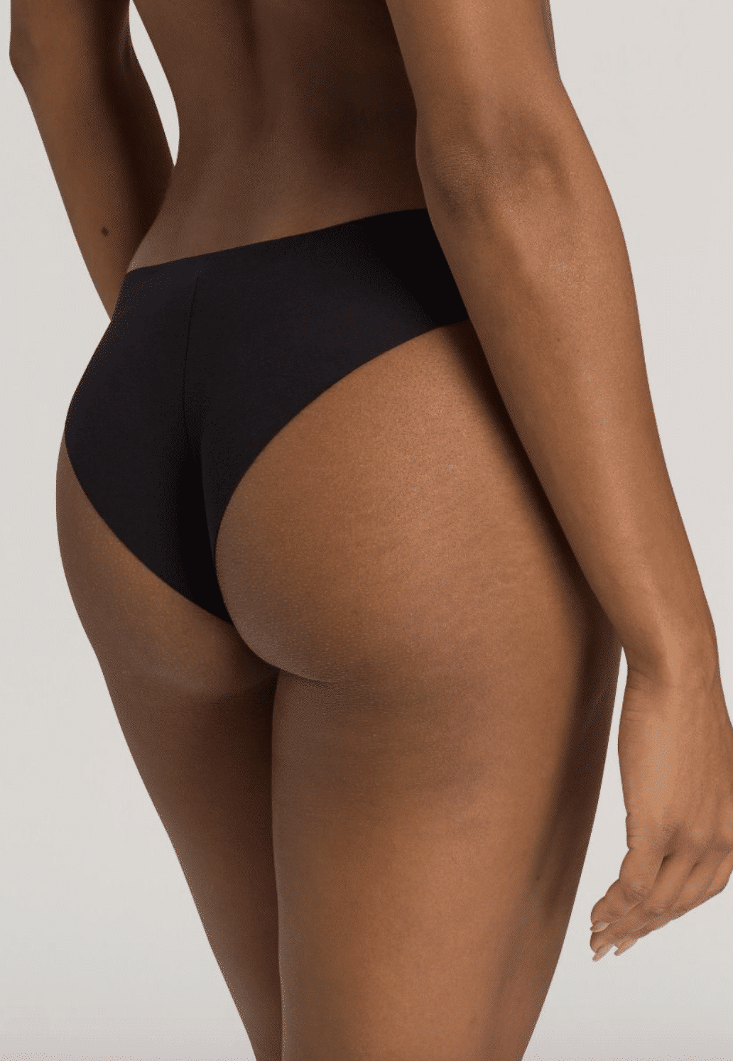 Hanro - Brazilian Pant Cotton, Black