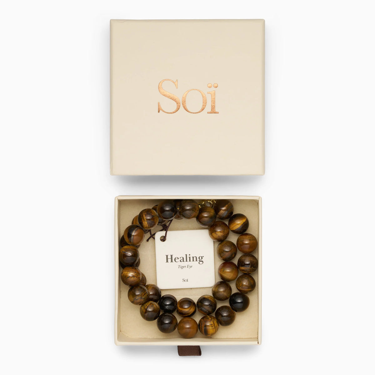 Soï - Faro Tiger Eye Halskæde