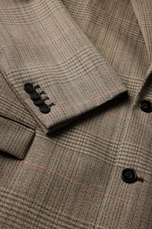 Soeur - Hermosa Tailored Jacket, Brown/Beige