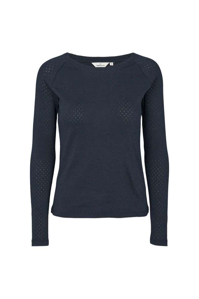 Basic Apparel - Arense LS Tee, Sky Captain