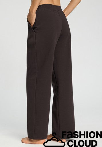 Hanro - Natural Living Long Pants, Dark Mocha