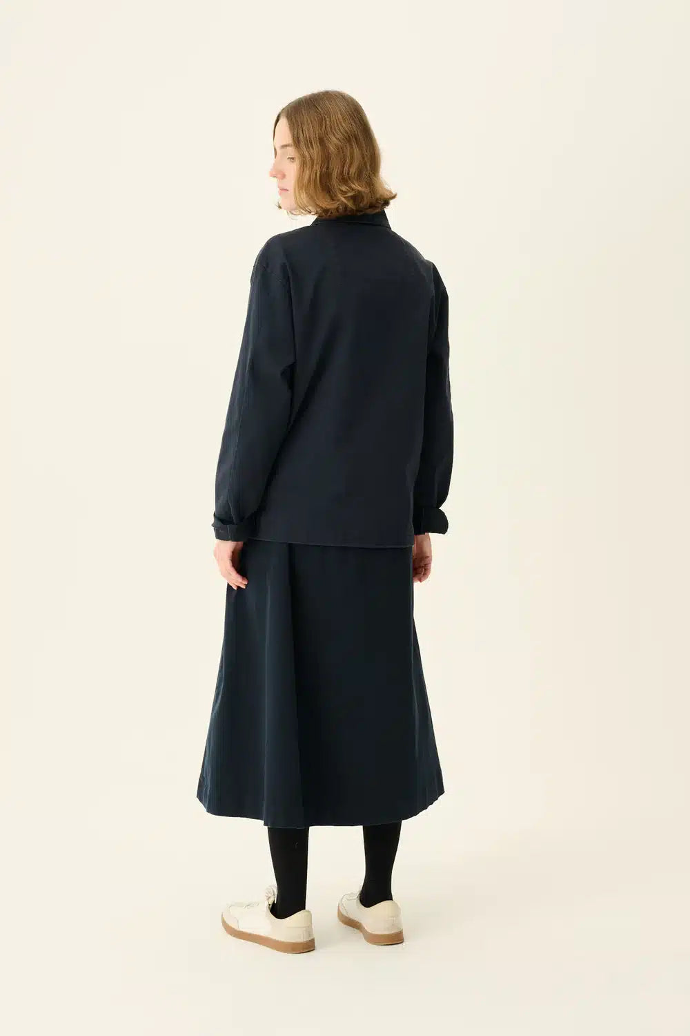 Rue De Tokyo - Cameron Pre Dyed Twill Jacket, Dark Navy