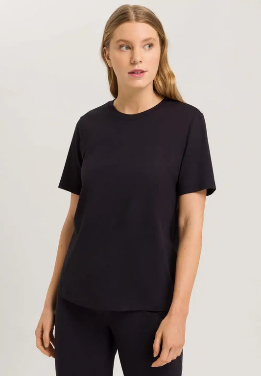 Hanro - Natural T-Shirt, Black