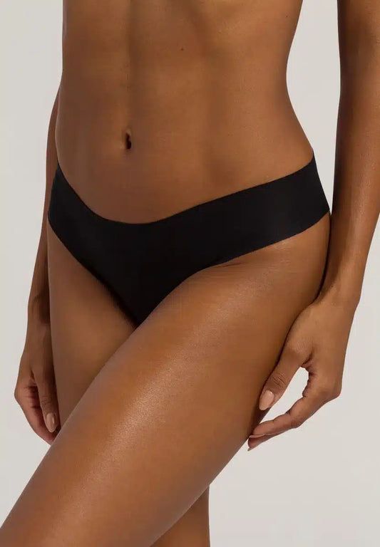 Hanro - Brazilian Pant Cotton, Black