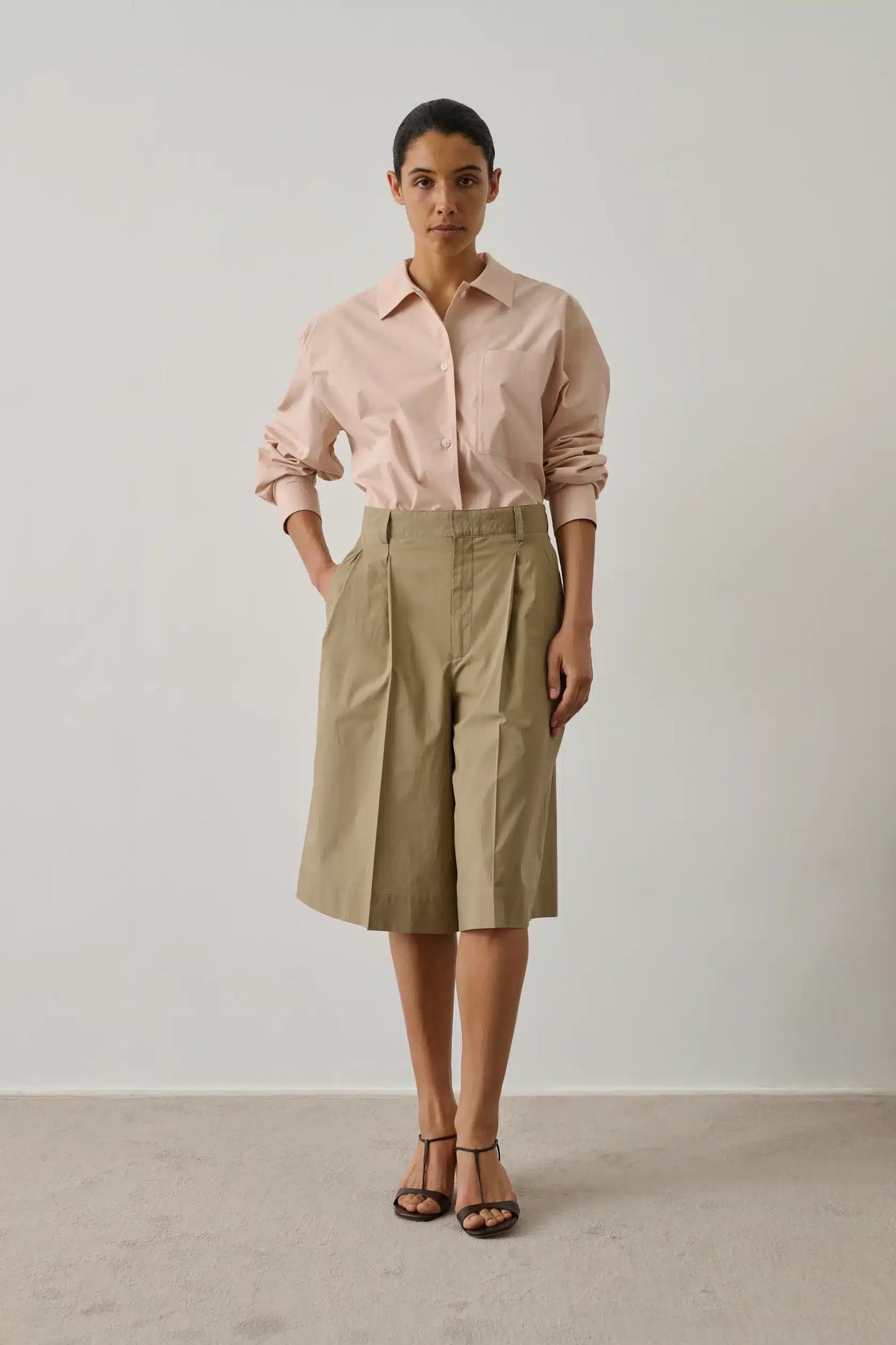 Soeur - Imogen Bermuda Shorts, Sand