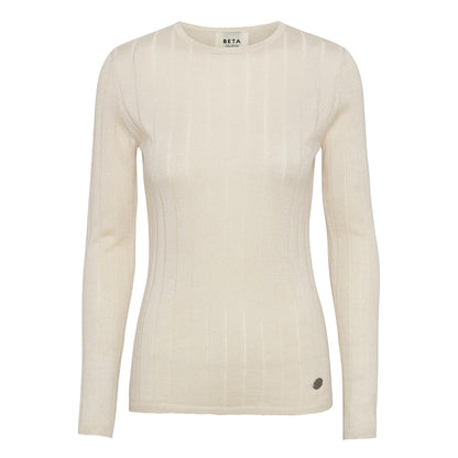 Beta Studios - Cala L/S Tee, Milk