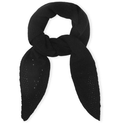 Beta Studios - Nilo Medium Triangle Scarf, Black