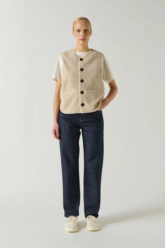 Soeur - Fusil Sleeveles Jacket, Ecru