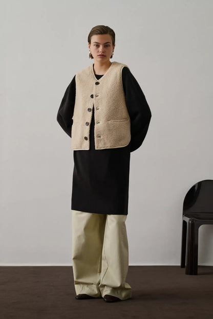Soeur - Fusil Sleeveles Jacket, Ecru
