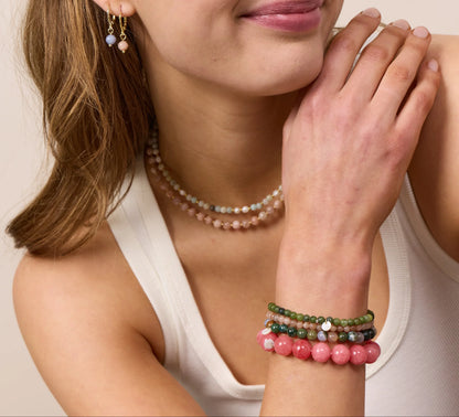 Soï - Petite Sunstone Stretch Armbånd