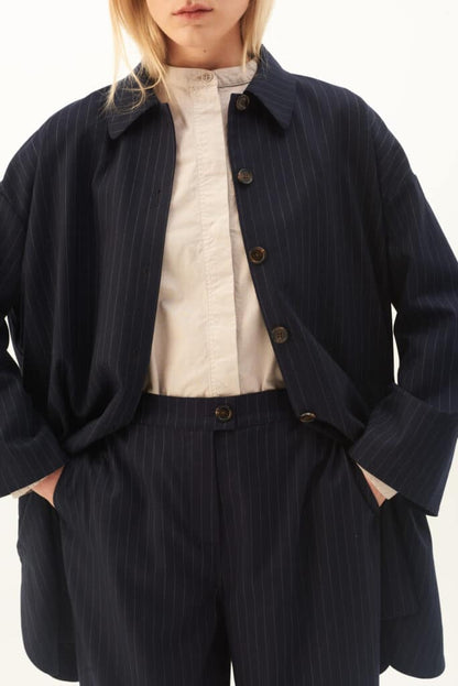 Rue de Tokyo - Chiri Shirt, Antique Pinstripe