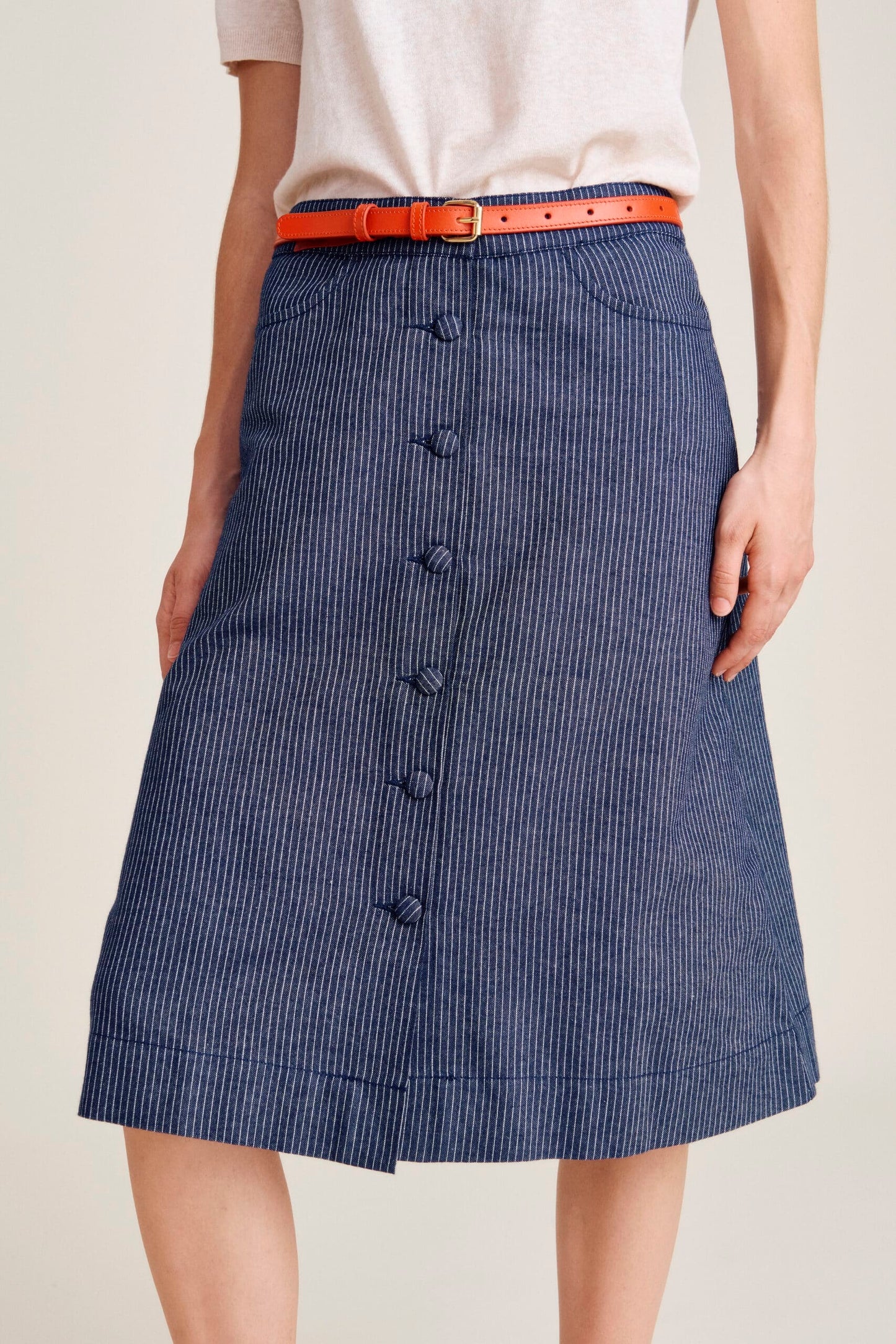 Nué Notes - Palmer Skirt, Navy