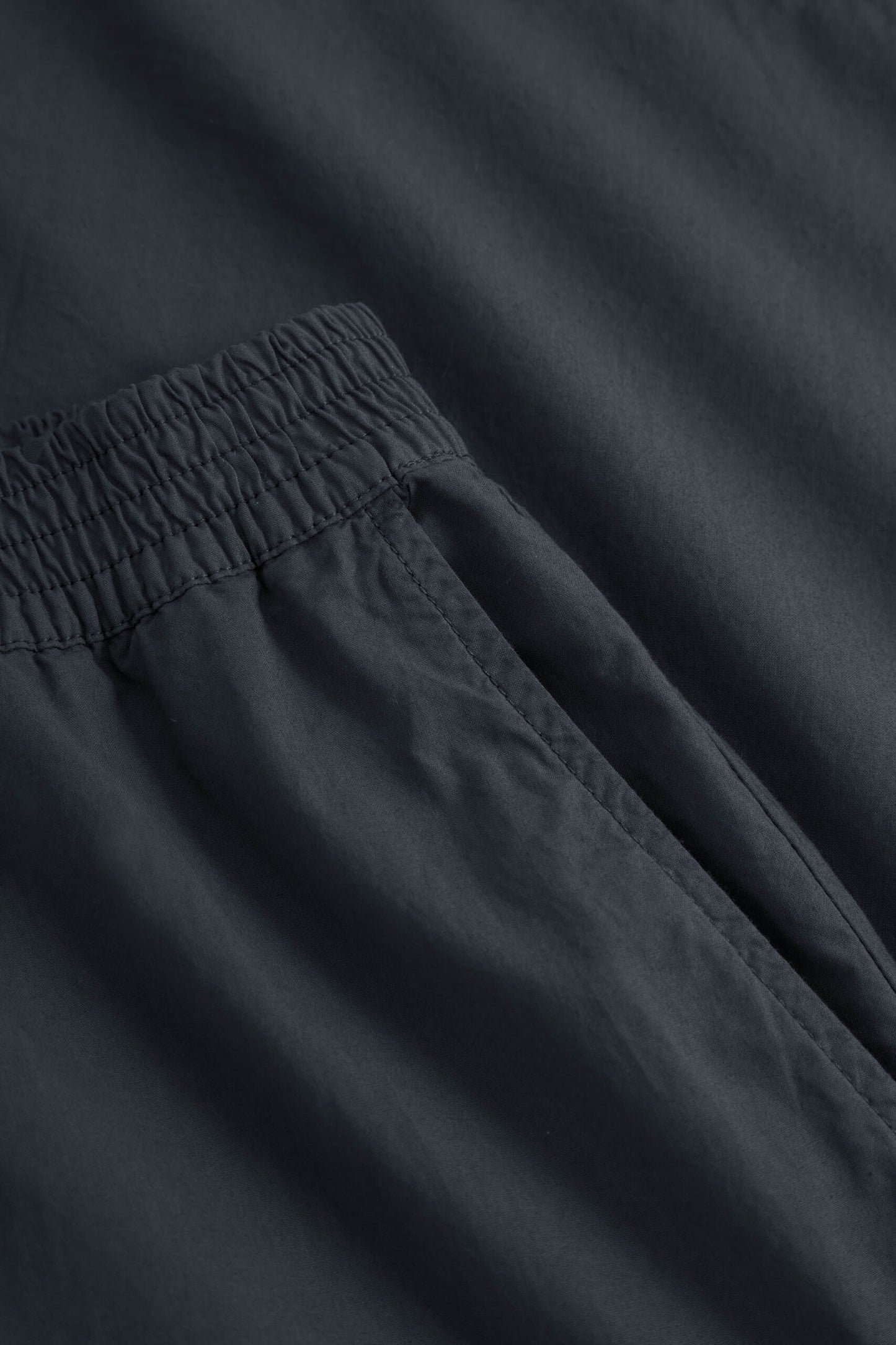 Rue De Tokyo - Peche GMTD Poplin Shorts, Dark Navy