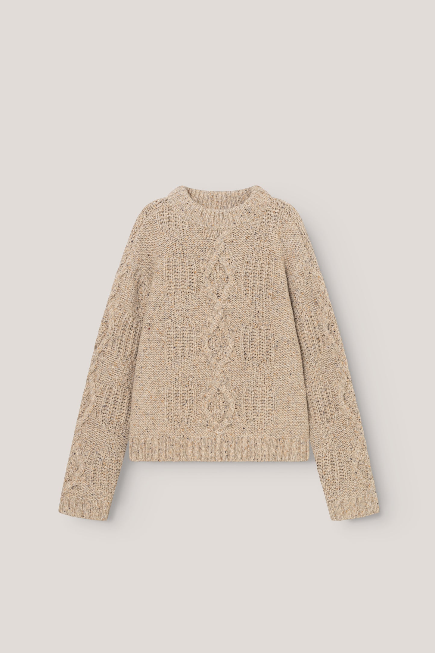 Nué Notes - Leskino Crewneck, Oatmeal