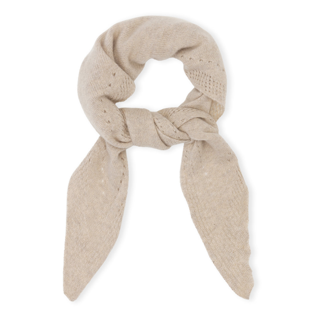 Beta Studios - Nilo Medium Triangle Scarf, Sand Melange