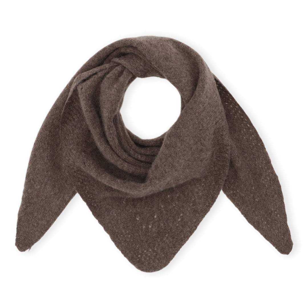 Beta Studios - Nilo Medium Triangle Scarf - Walnut