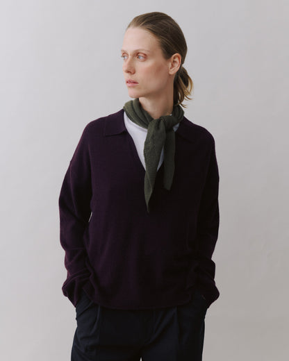 Beta Studios - Nilo Medium Triangle Scarf - Walnut