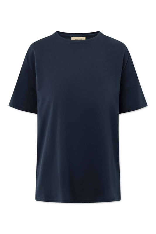 Rue de Tokyo - Trish Light Cotton Jersey, Navy