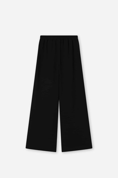 MKDT - Palmira Crepe Georgette Pants, Black