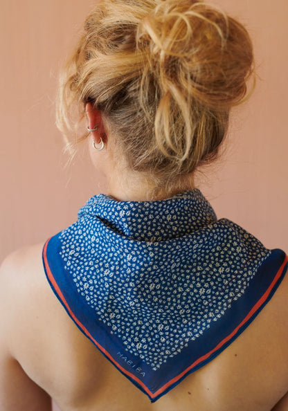Habiba - Autumn Leaf Bandana
