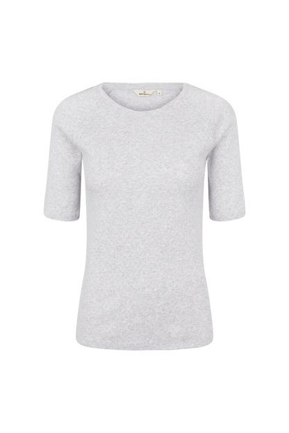 Basic Apparel - Arense Tee, Light Grey Mel.