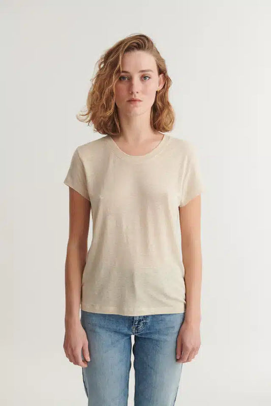 Basic Apparel - Ashley SS Tee, Summer Sand