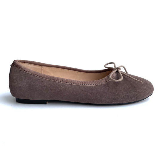 Ballerina love - Ballerina, Taupe Suede