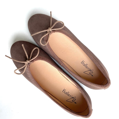 Ballerina love - Ballerina, Taupe Suede