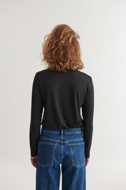 Basic Apparel - Jolanda LS Tee, Black