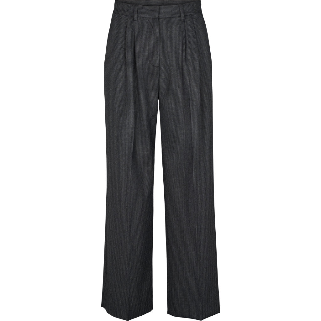 Basic Apparel - Marjo Pants, Blackened pearl / black