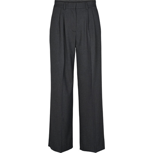 Basic Apparel - Marjo Pants, Blackened pearl / black