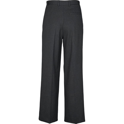 Basic Apparel - Marjo Pants, Blackened pearl / black