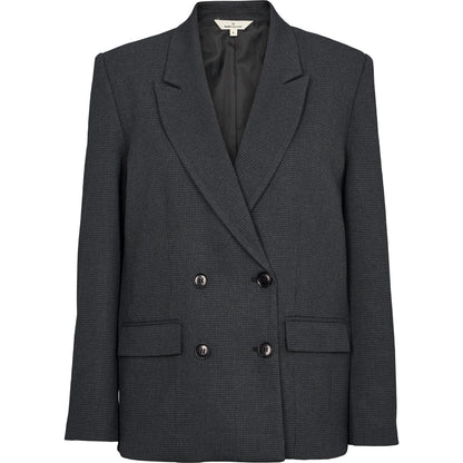 Basic Apparel - Radi Blazer, Blackened Pearl/Black