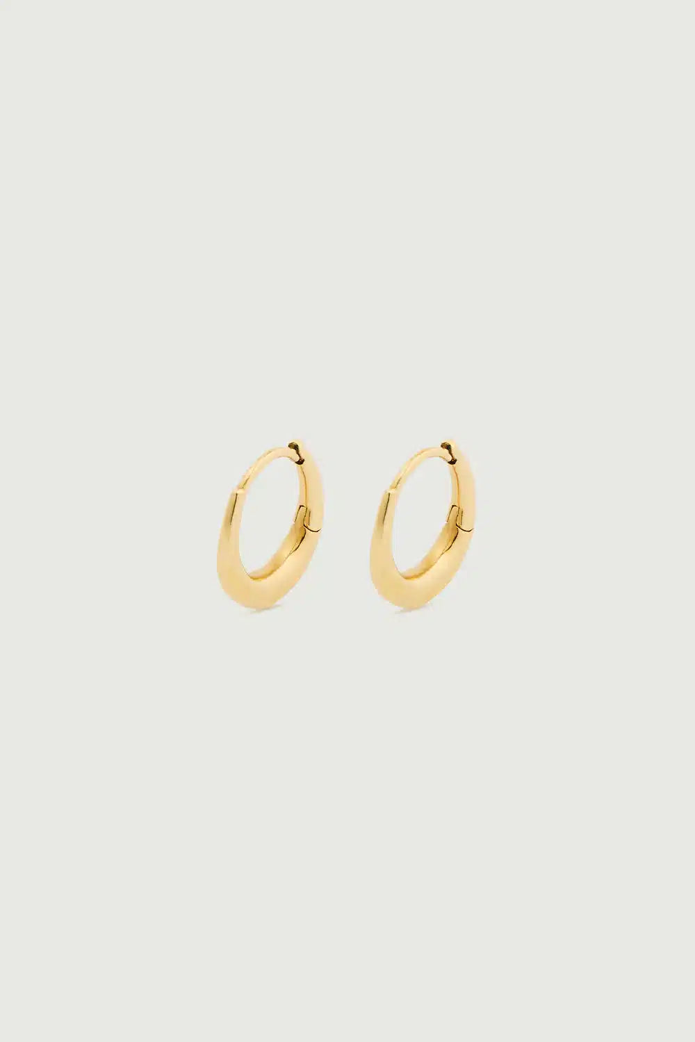 Soeur - Intemporelle Line Small Hoops, Gold