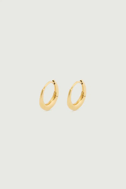 Soeur - Intemporelle Line Small Hoops, Gold