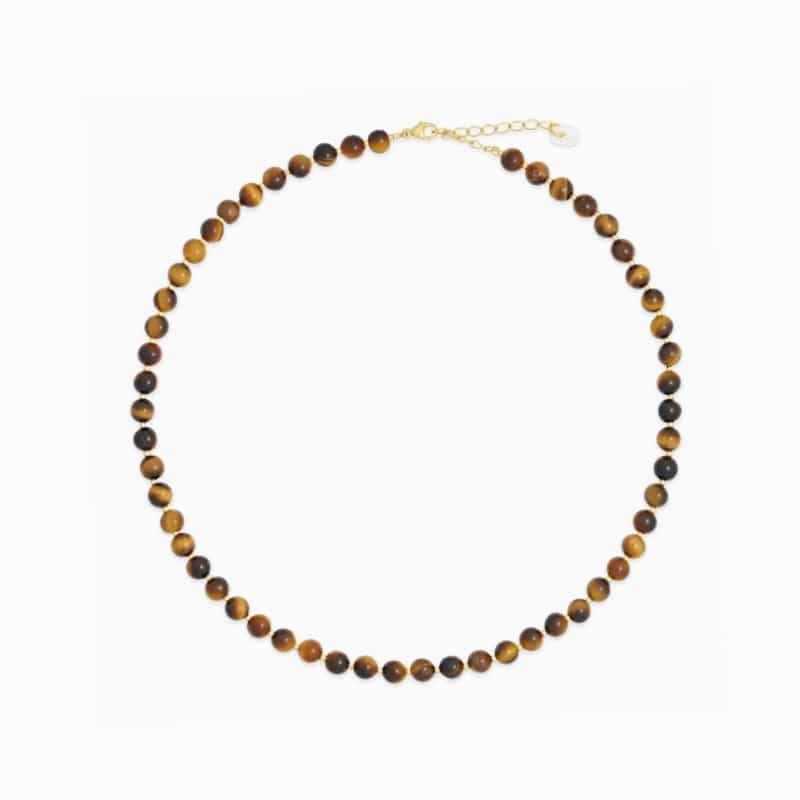 Soï - Hailey Tiger Eye Halskæde