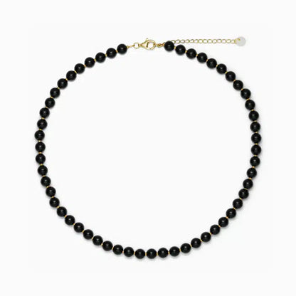 Soï - Hailey Black Onyx Halskæde