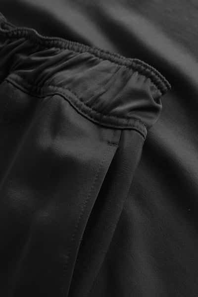 Rue De Tokyo - Phillie Pants Heavy Viscose Satin, Black