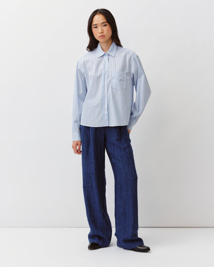Diega - Carmella Shirt, Blue/Red