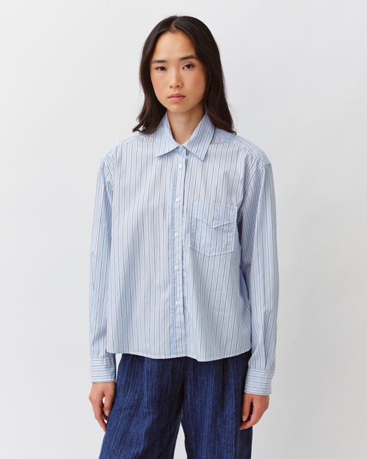 Diega - Carmella Shirt, Blue/Red