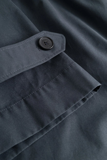 MKDT - Caro Half Panama Coat, Dark Navy
